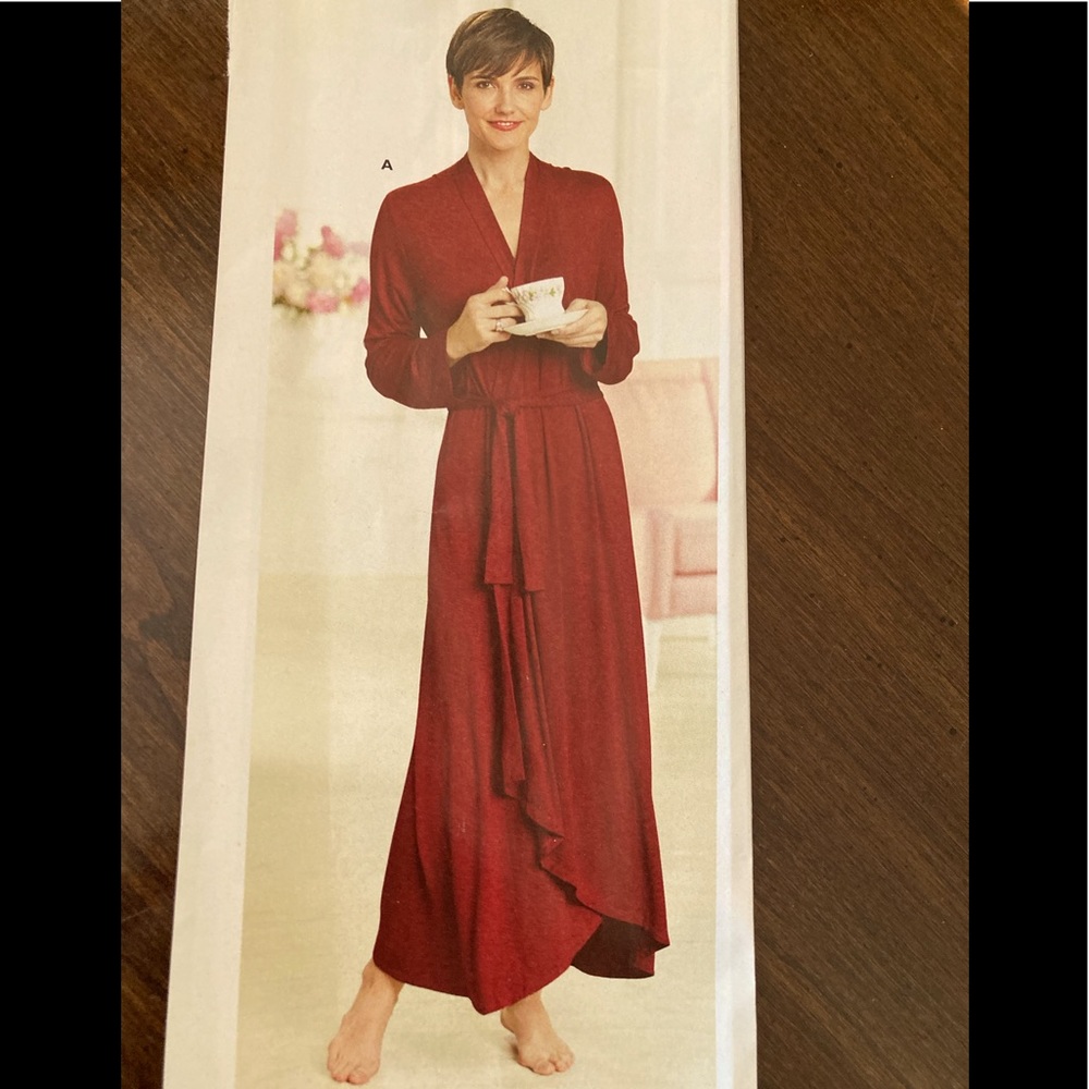 Bamboo Long Wrap Robe